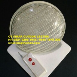 Lampu Kolam Renang PAR56 30w RGB Remote Multi Color Lampu Kolam Renang PAR56 30w RGB Remote Multi Color